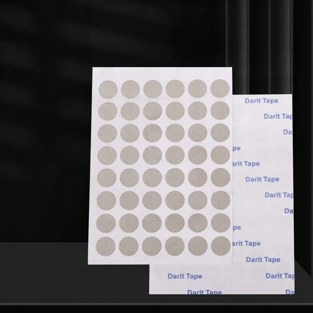 Round conductive fabric adhesive